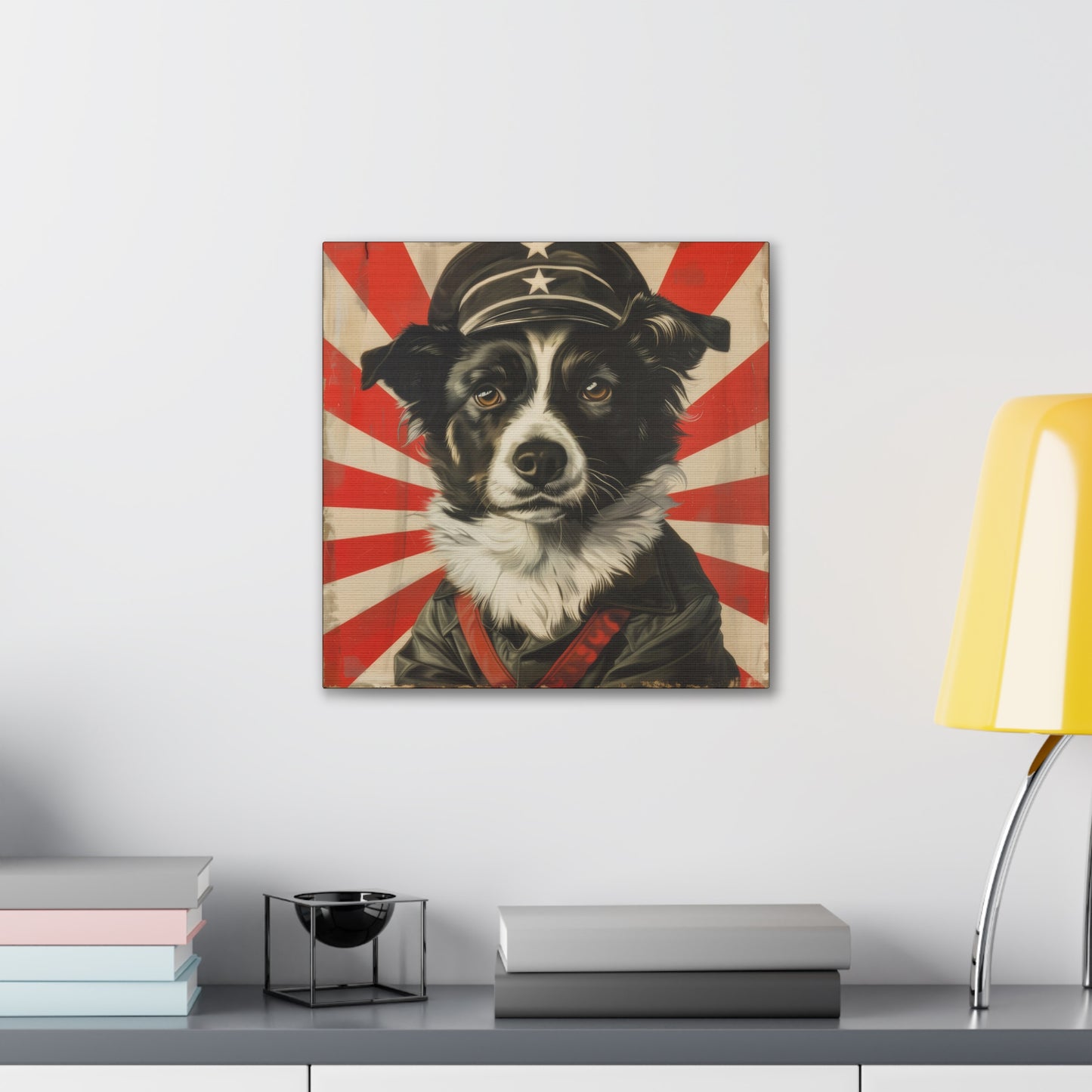 Comrade Canine - Canvas Stretched, 0.75"