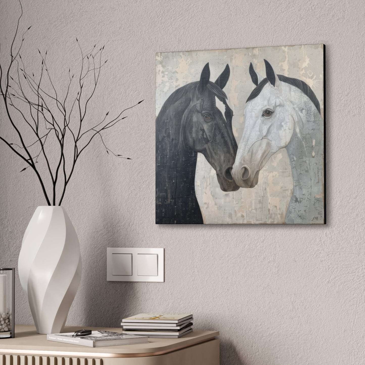 Horses - Canvas Stretched, 0.75"