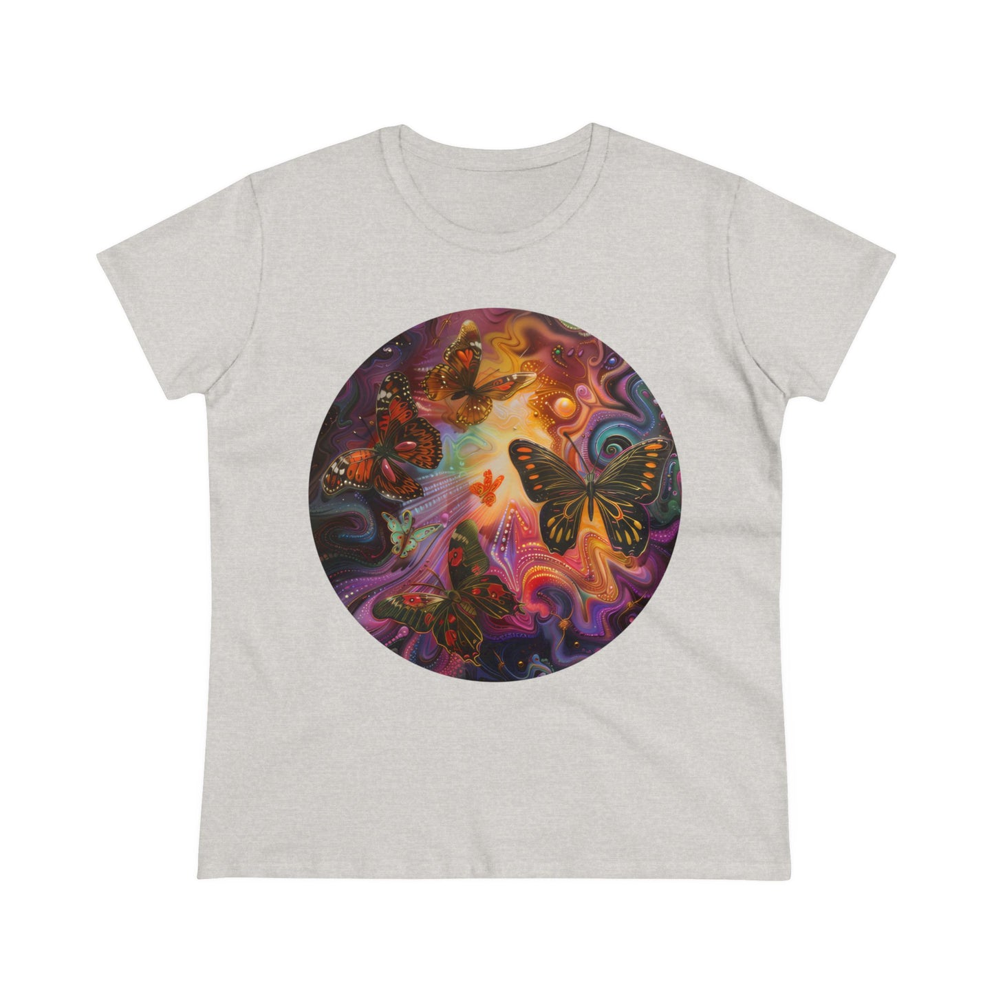 Butterflies - Women's Midweight Cotton Tee