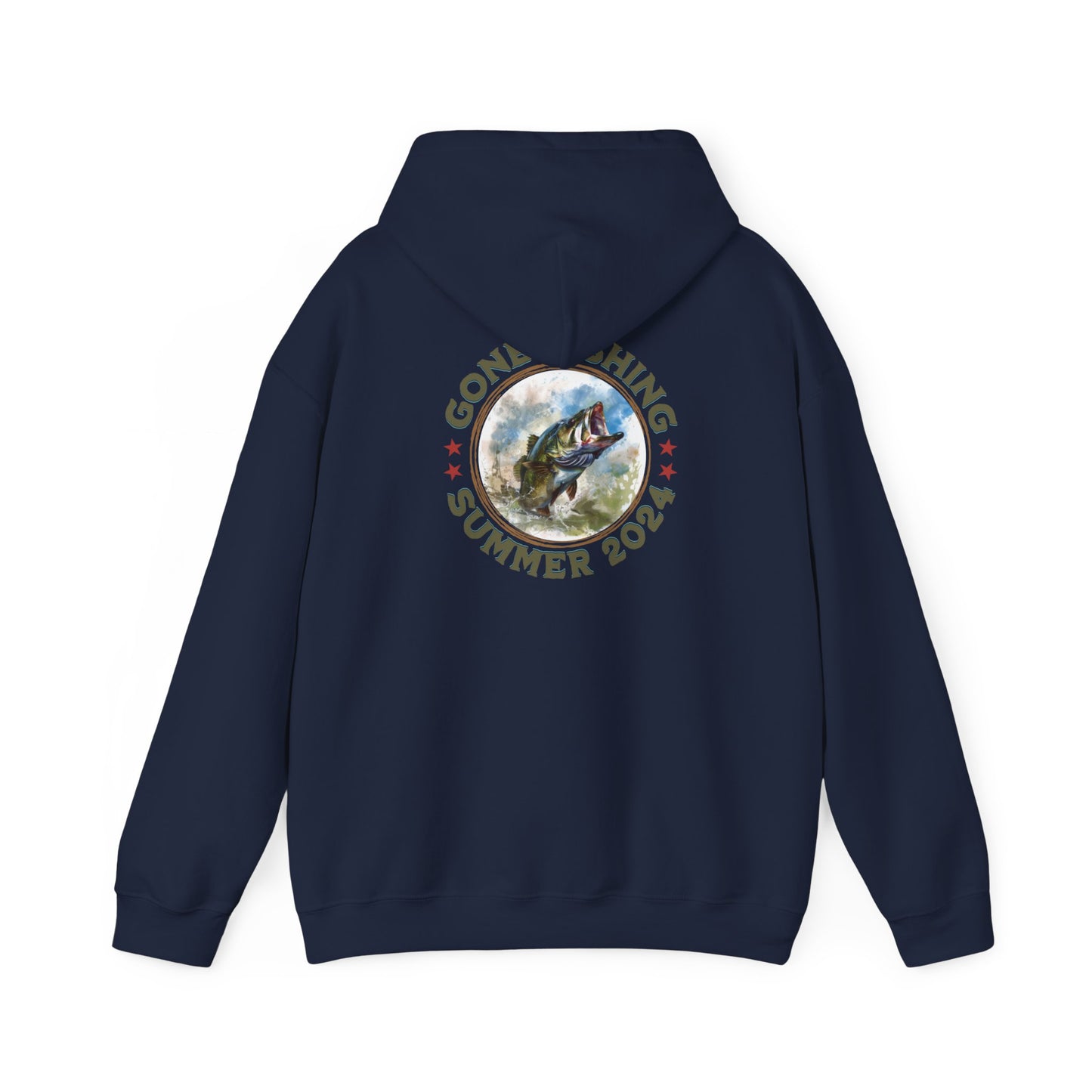 Gone Fishing - Unisex Heavy Blend™ Hooded Sweatshirt