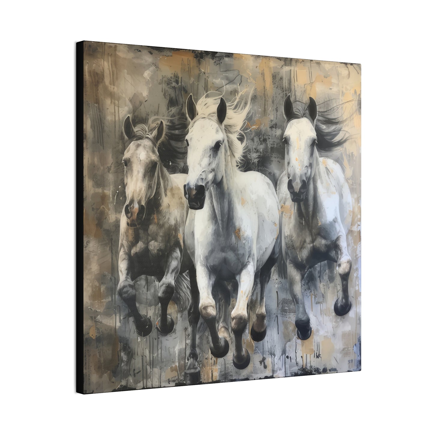 Horses - Canvas Stretched, 0.75"