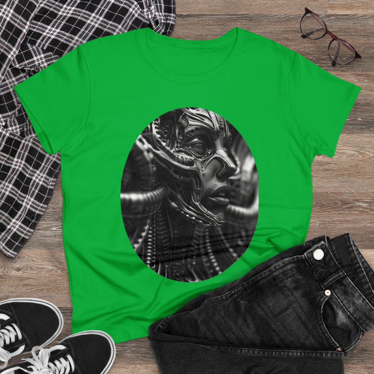 Alien to Us - Fantasy - Women's Midweight Cotton Tee