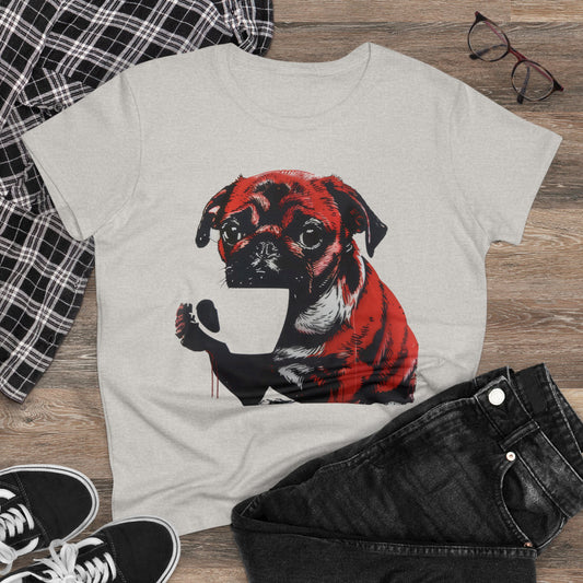 Coffee Dog - Fantasy - Women's Midweight Cotton Tee