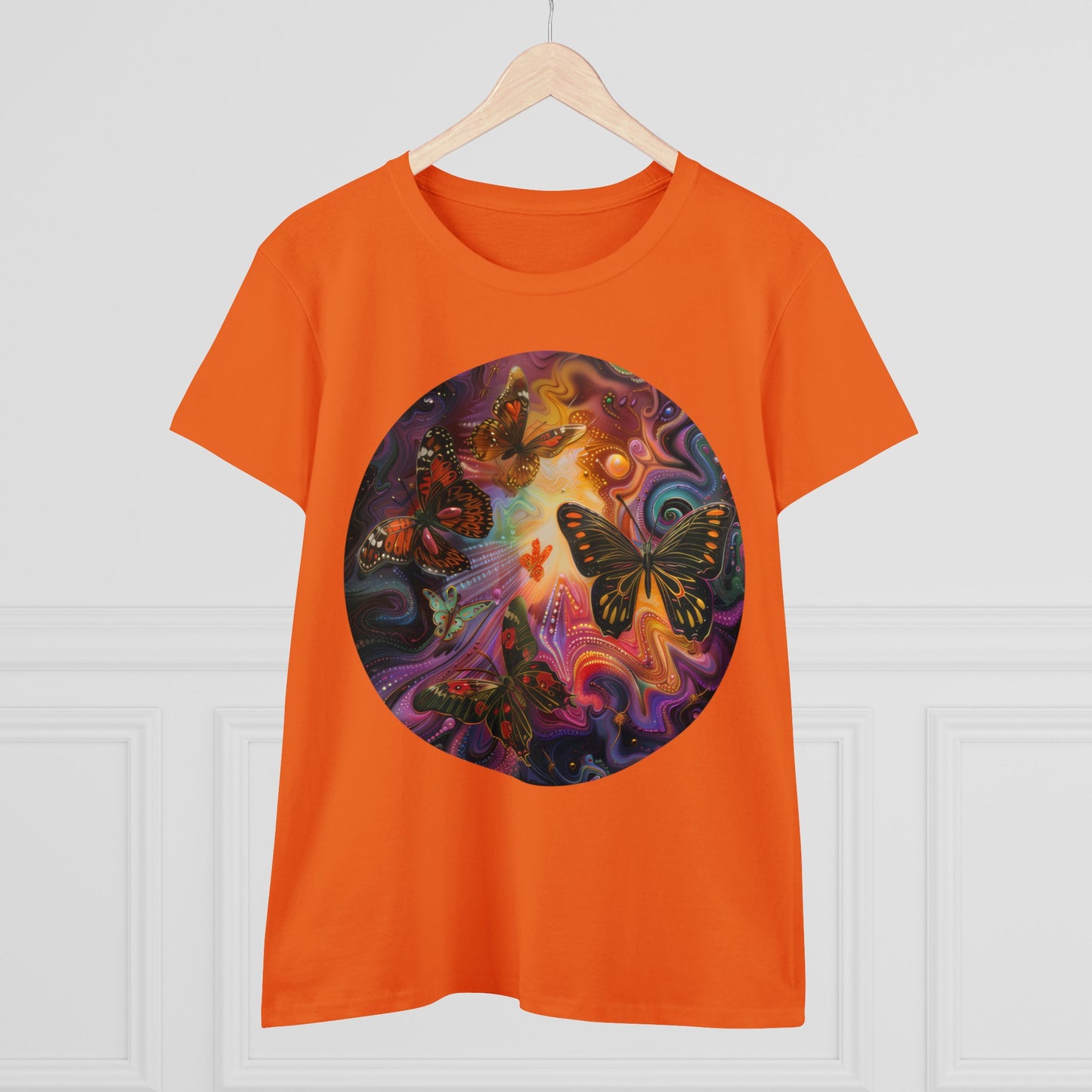 Butterflies - Women's Midweight Cotton Tee