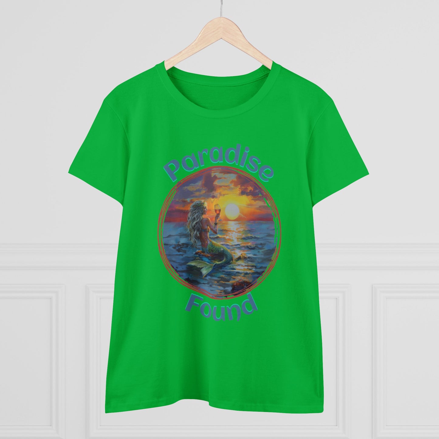 Paradise Found - Women's Midweight Cotton Tee