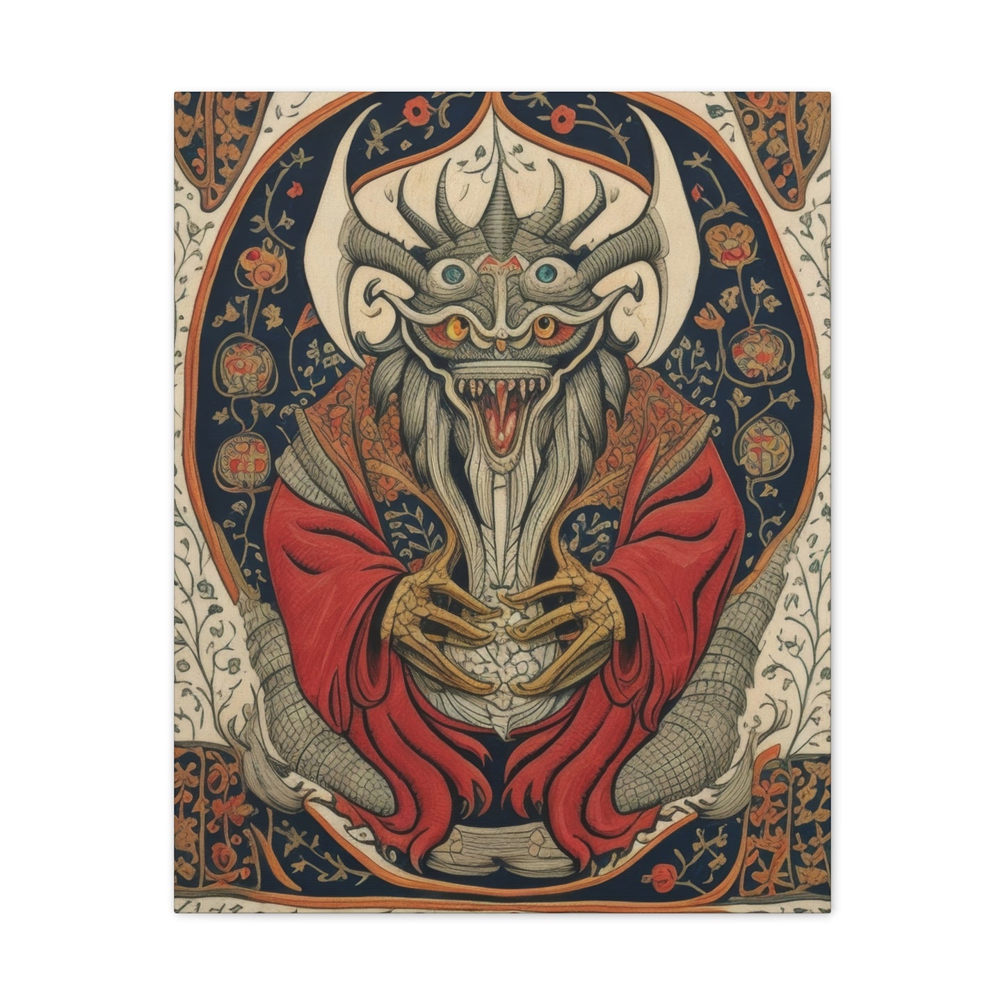 Medieval Tapestry - Canvas Stretched, 0.75"