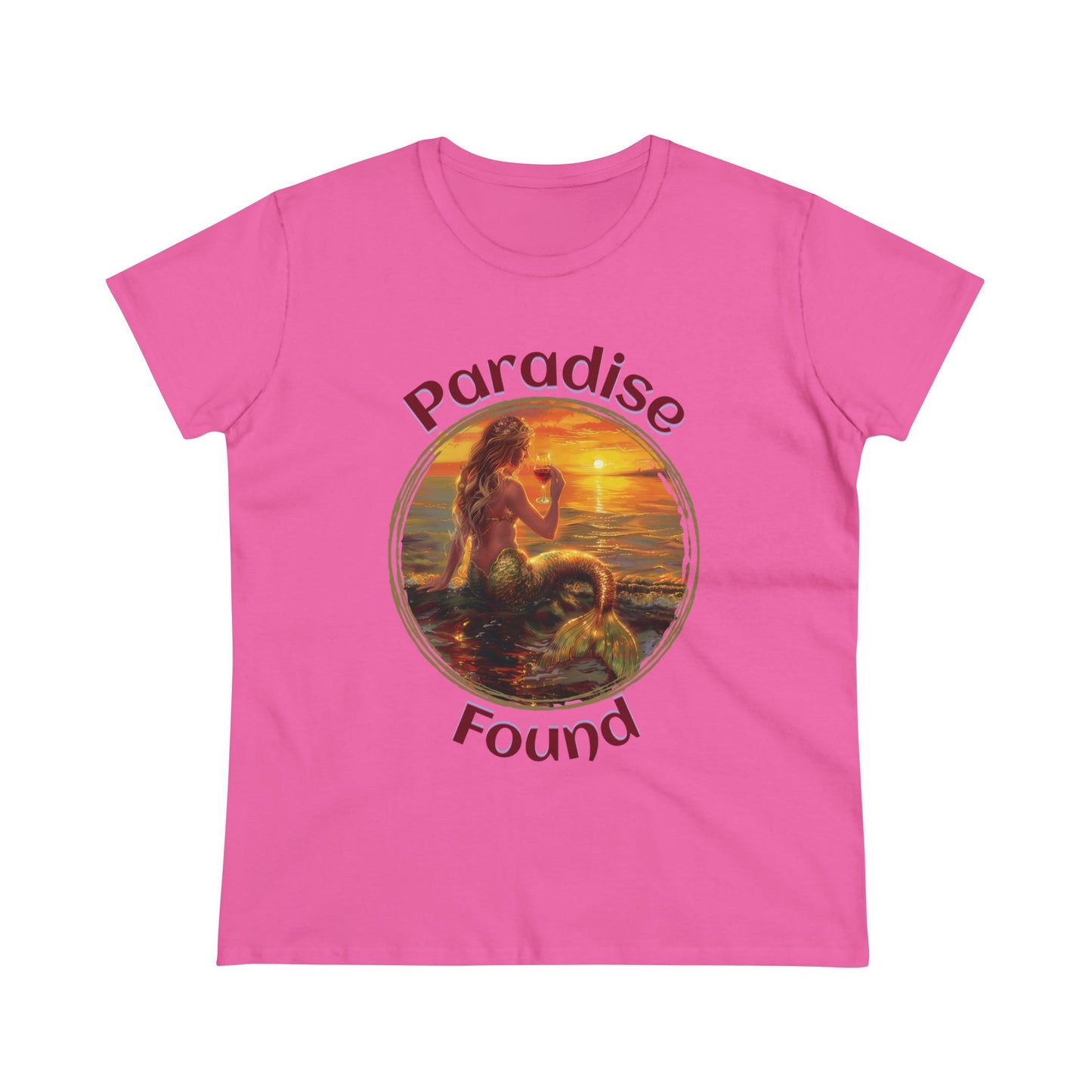 Paradise Found - Women's Midweight Cotton Tee