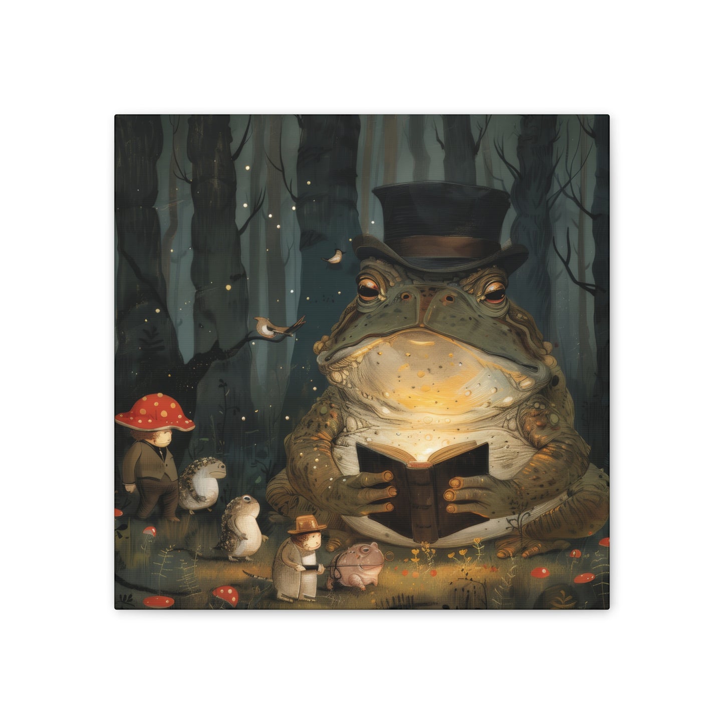 Uncle Toad - Canvas Stretched, 0.75"