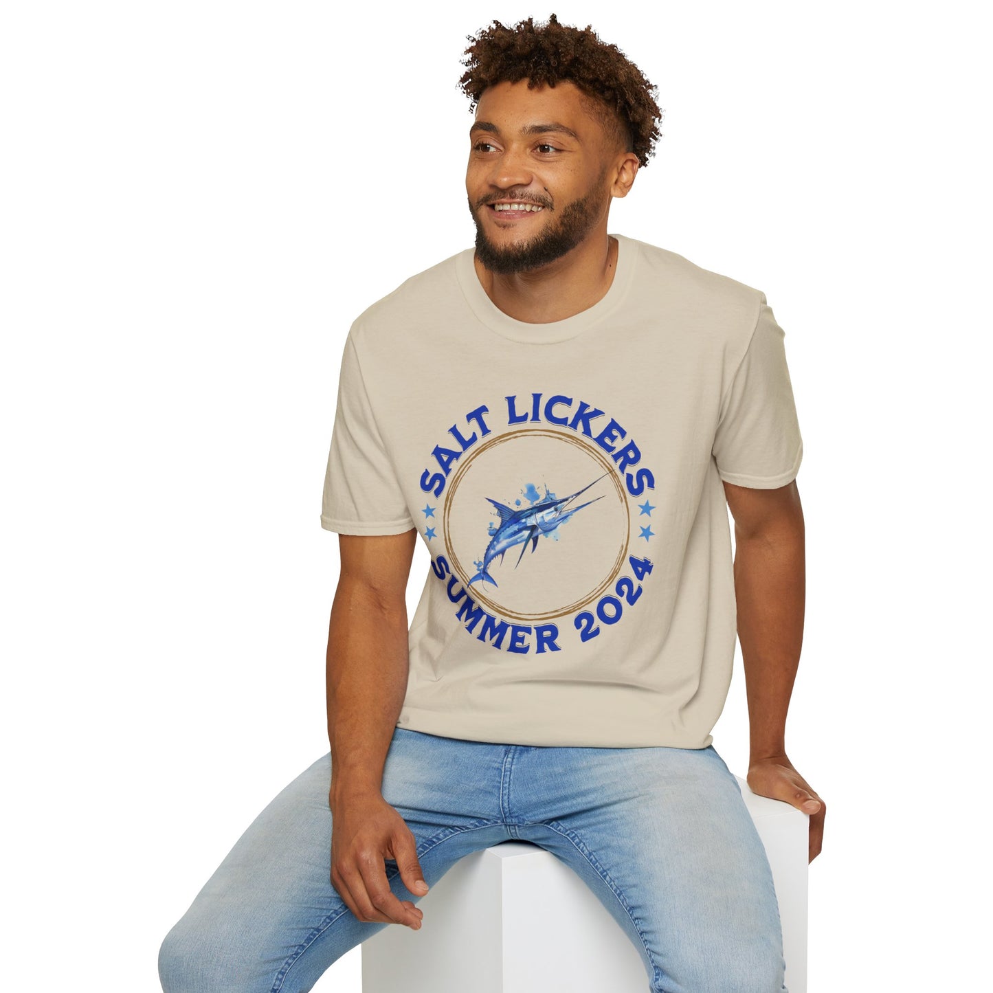 Deep Sea Fishing - Unisex Softstyle T-Shirt