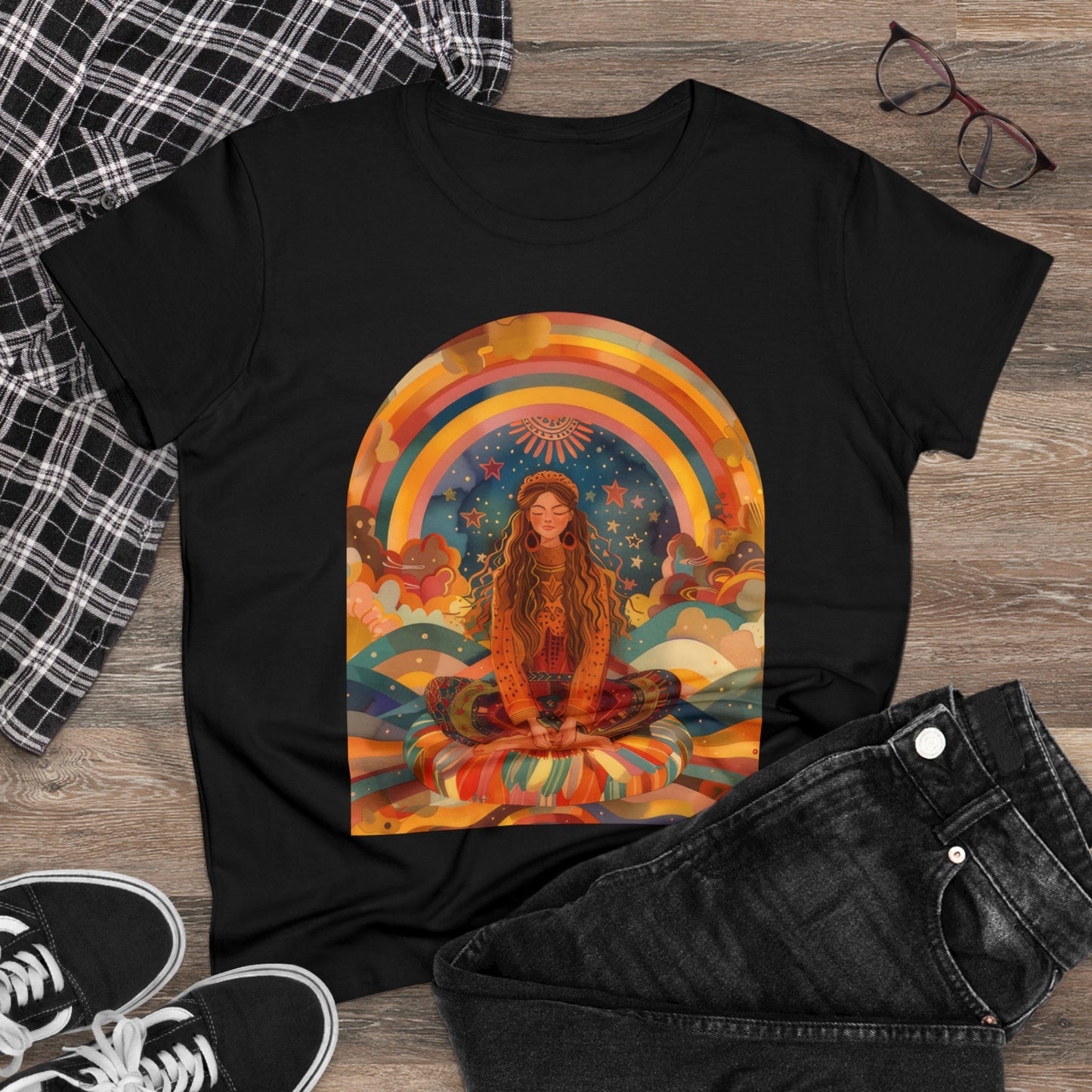 Meditation - Women's Midweight Cotton Tee