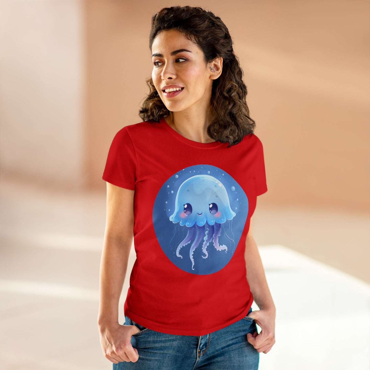 Jellyfish - Women's Midweight Cotton Tee