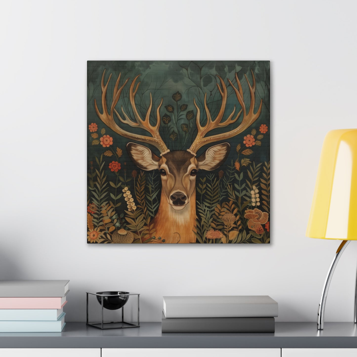 Deer - Canvas Stretched, 0.75"