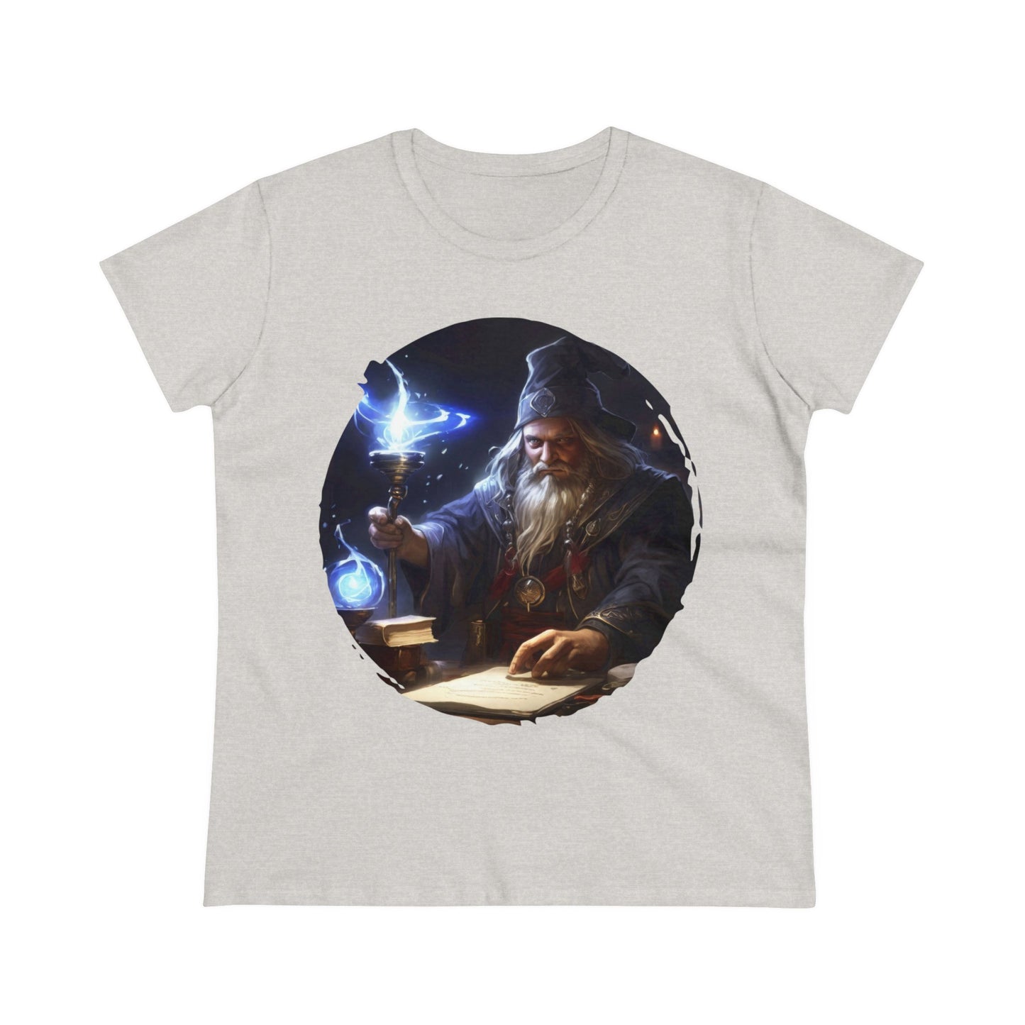 The Mage - Fantasy - Women's Midweight Cotton Tee