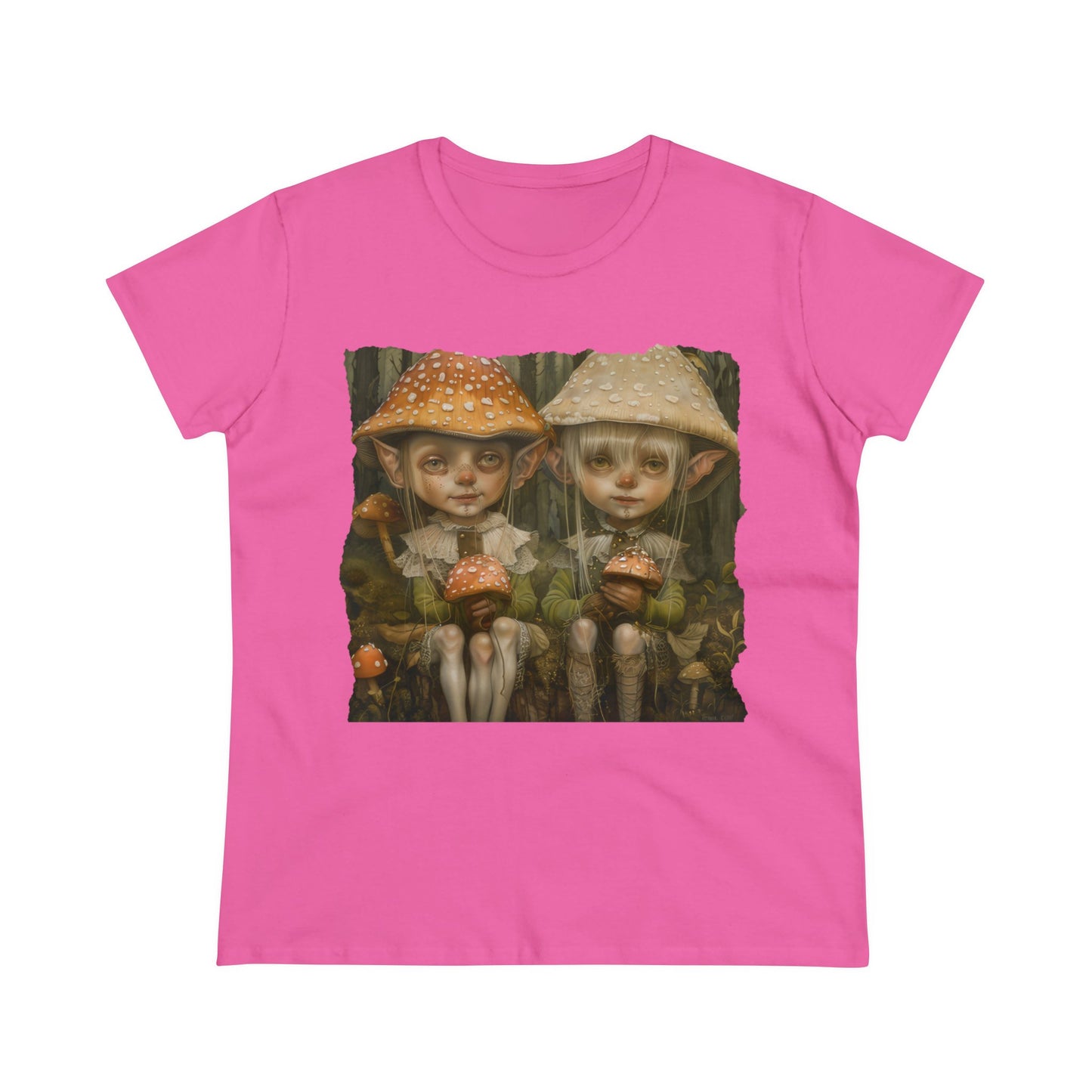 Elves - Fantasy - Women's Midweight Cotton Tee