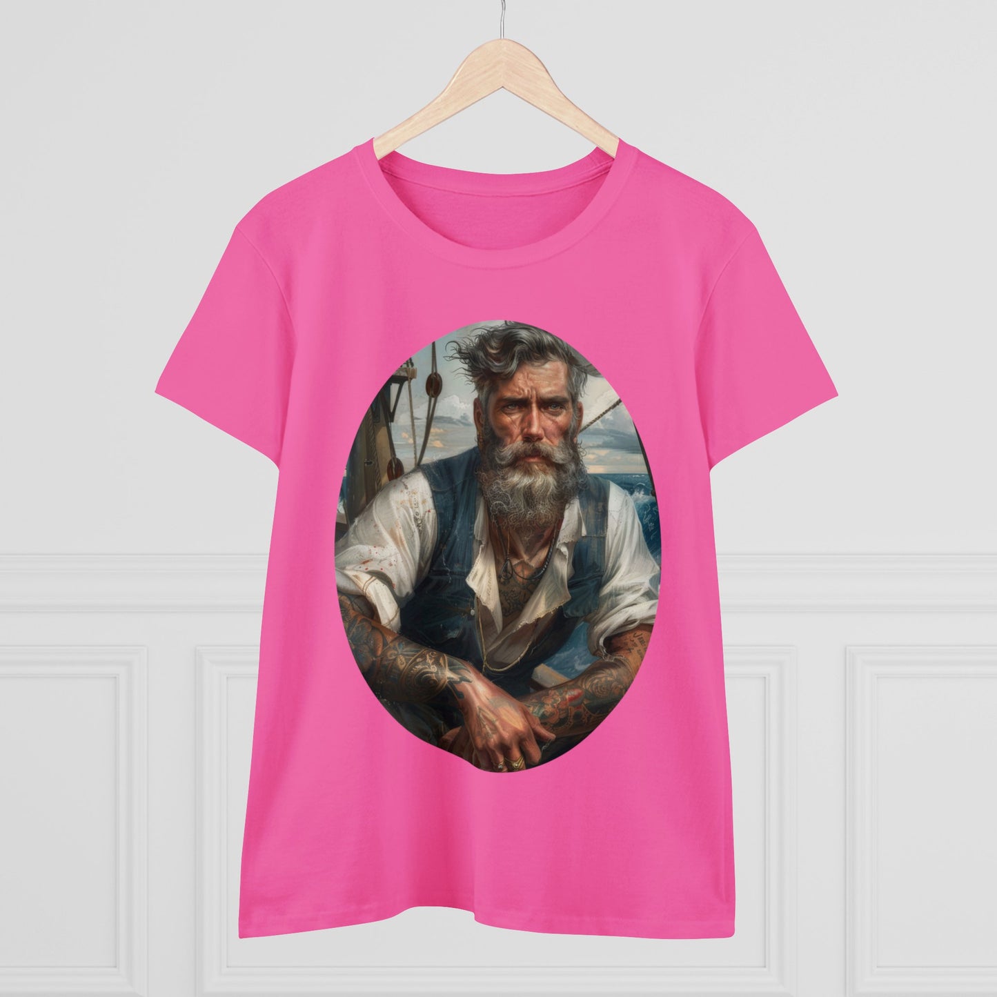 The Sailor - Fantasy - Women's Midweight Cotton Tee