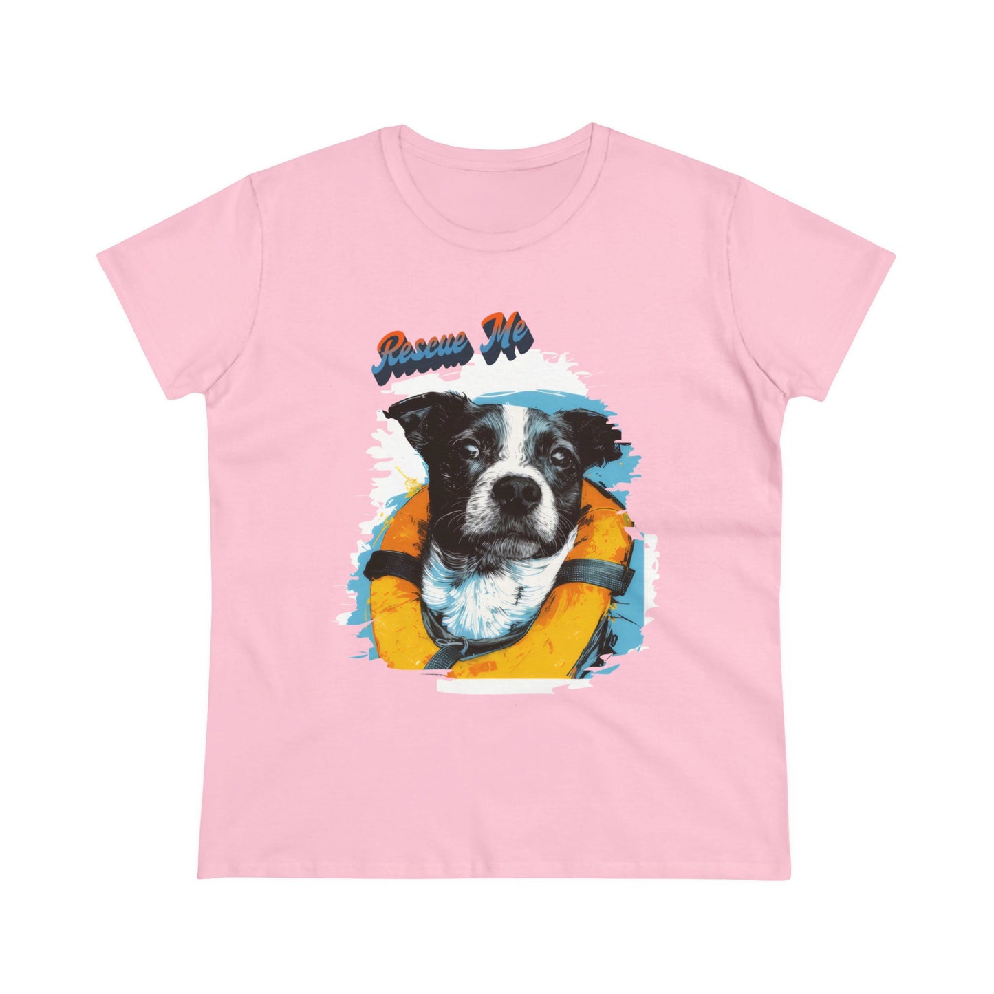 Rescue Dog - Women's Midweight Cotton Tee