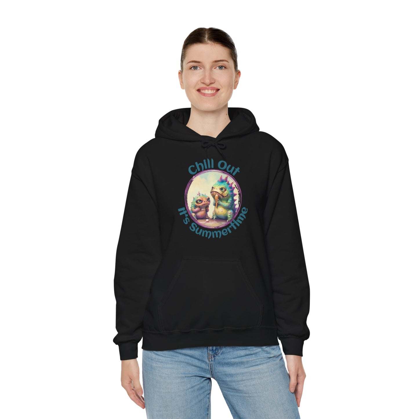 Chill Out for Summer - Unisex Heavy Blend™ Hooded Sweatshirt