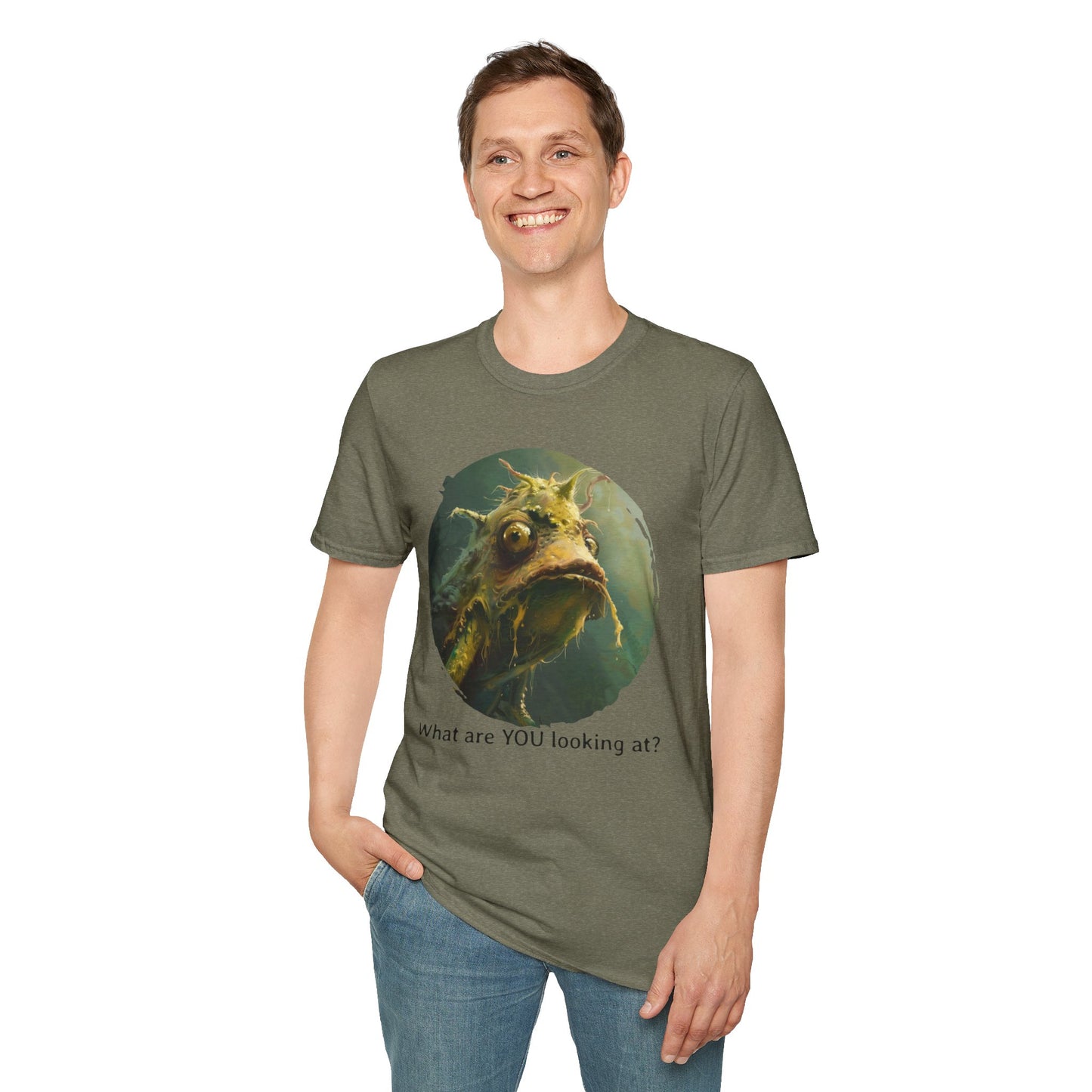 What Are You Looking At - Unisex Softstyle T-Shirt