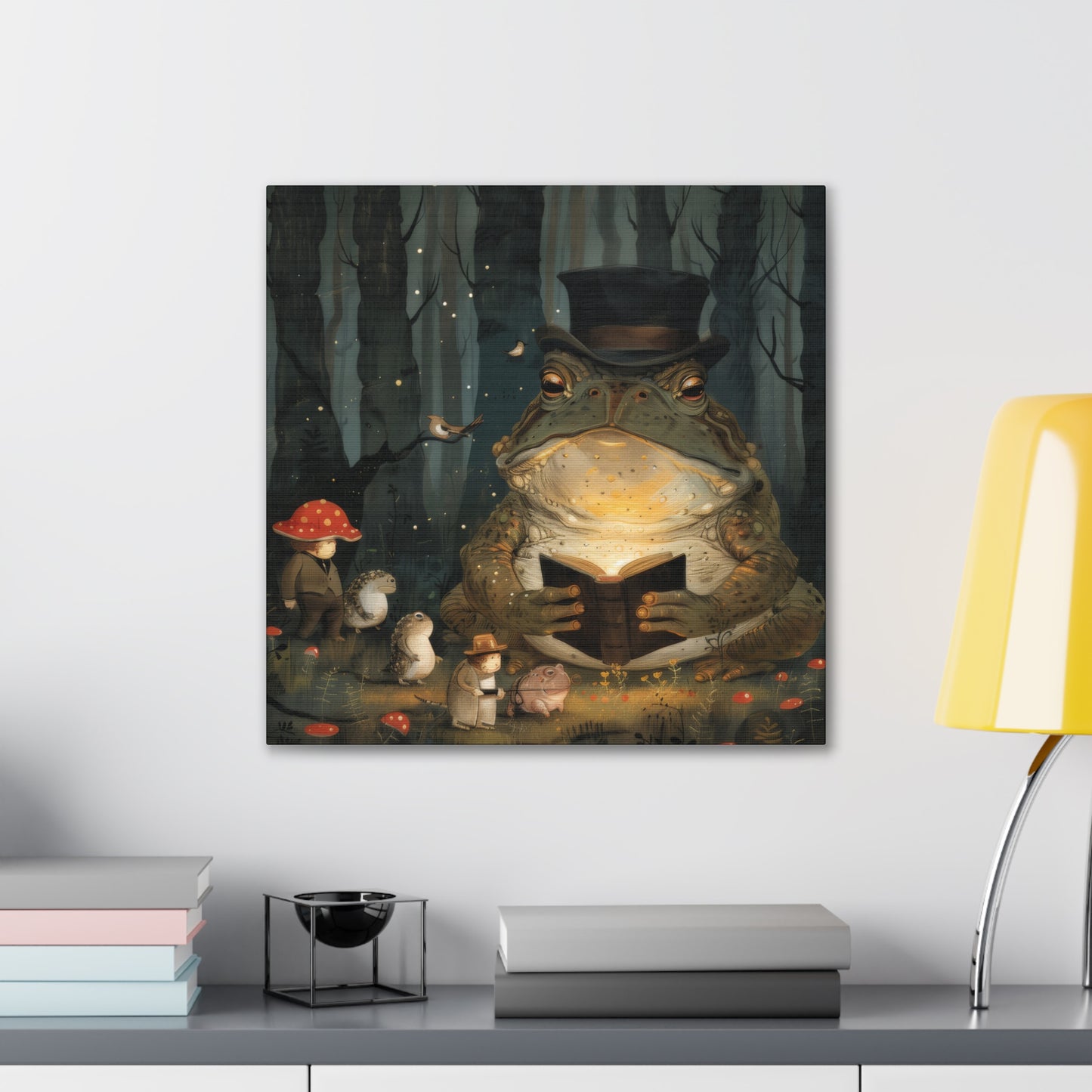 Uncle Toad - Canvas Stretched, 0.75"