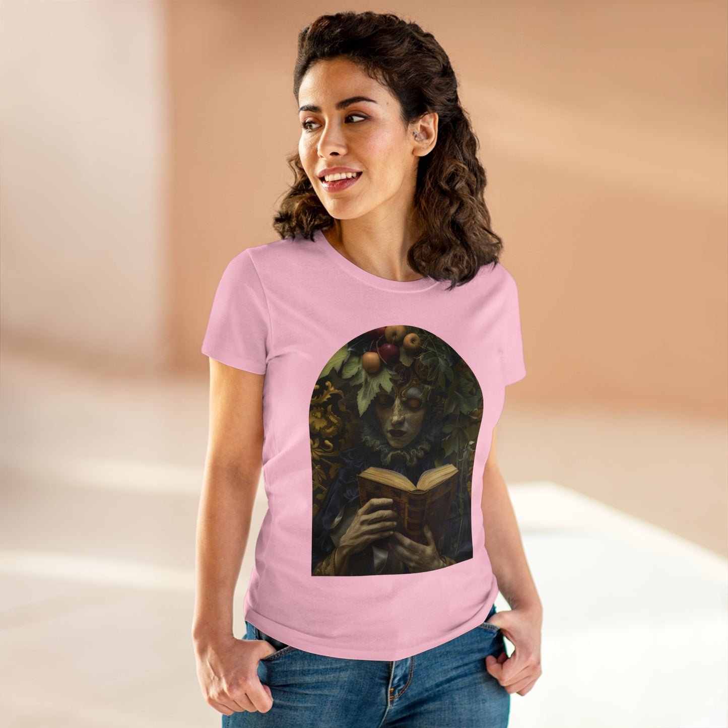 Solemn Reading - Fantasy - Women's Midweight Cotton Tee