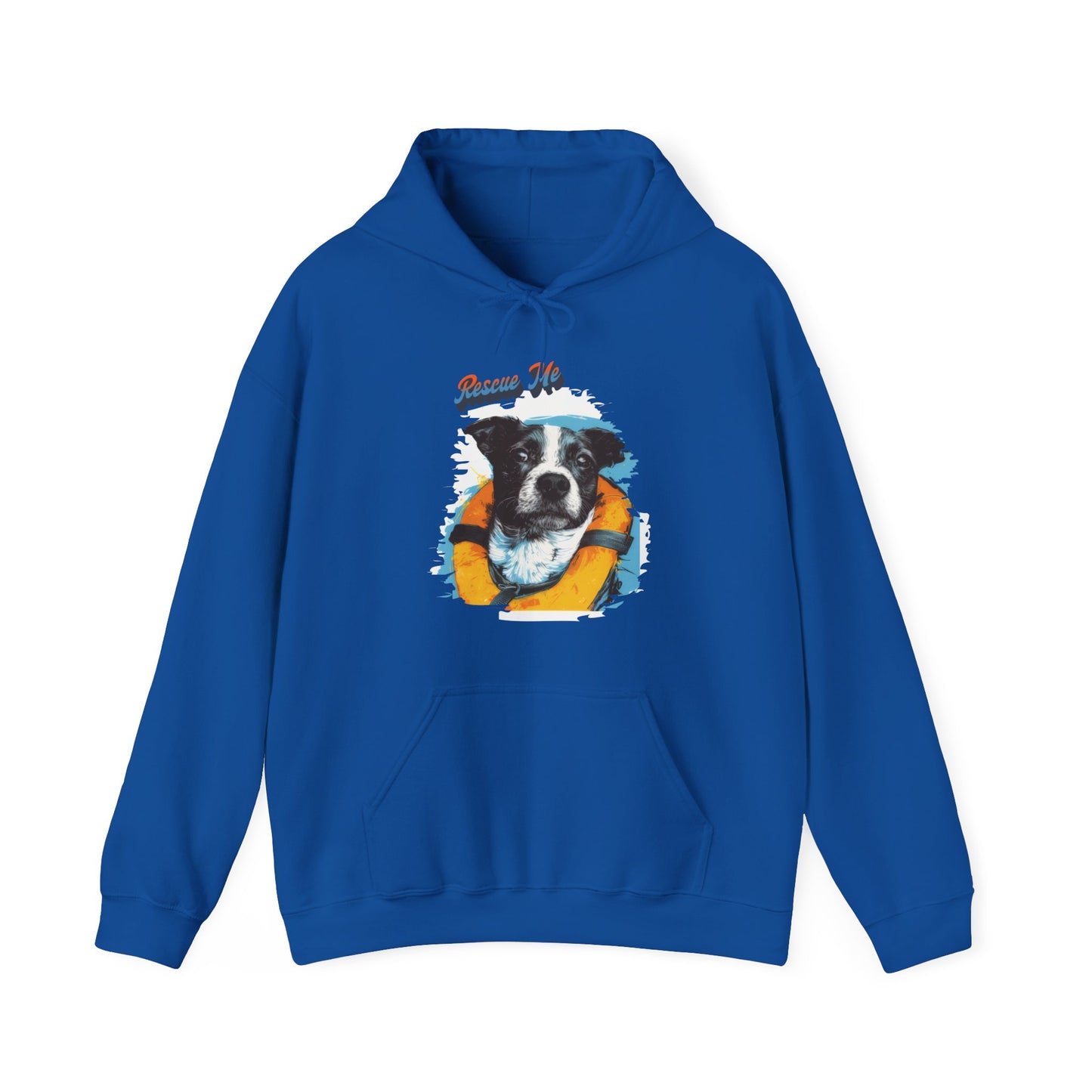 Rescue Dog - Unisex Heavy Blend™ Hooded Sweatshirt