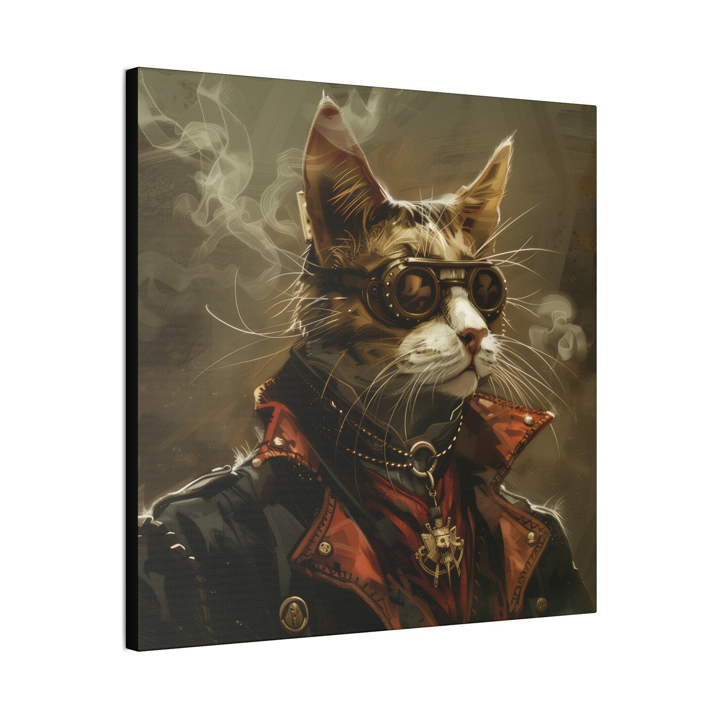 Boss Kitty - Canvas Stretched, 0.75" - Canvas Stretched, 0.75"