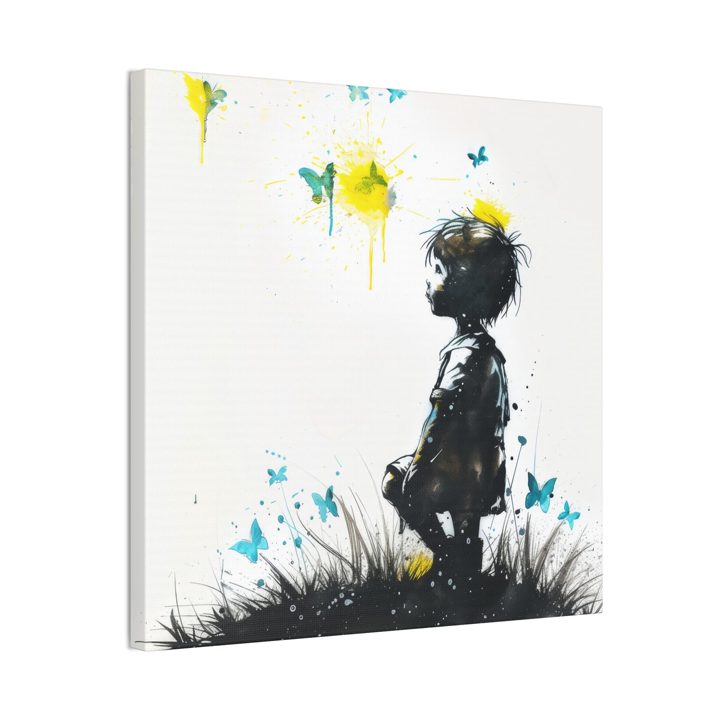 Butterflies - Canvas Stretched, 0.75"