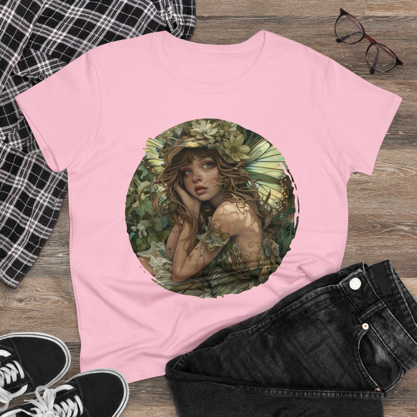 Fairy - Fantasy - Women's Midweight Cotton Tee