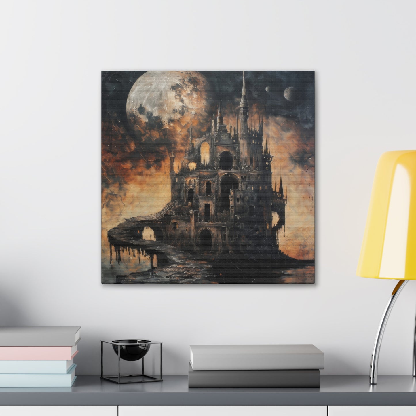 Dark Castle - Canvas Stretched, 0.75"