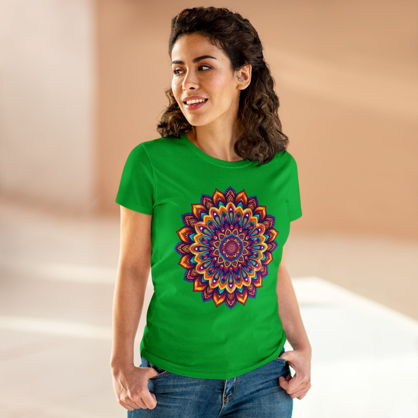 Mandala - Women's Midweight Cotton Tee