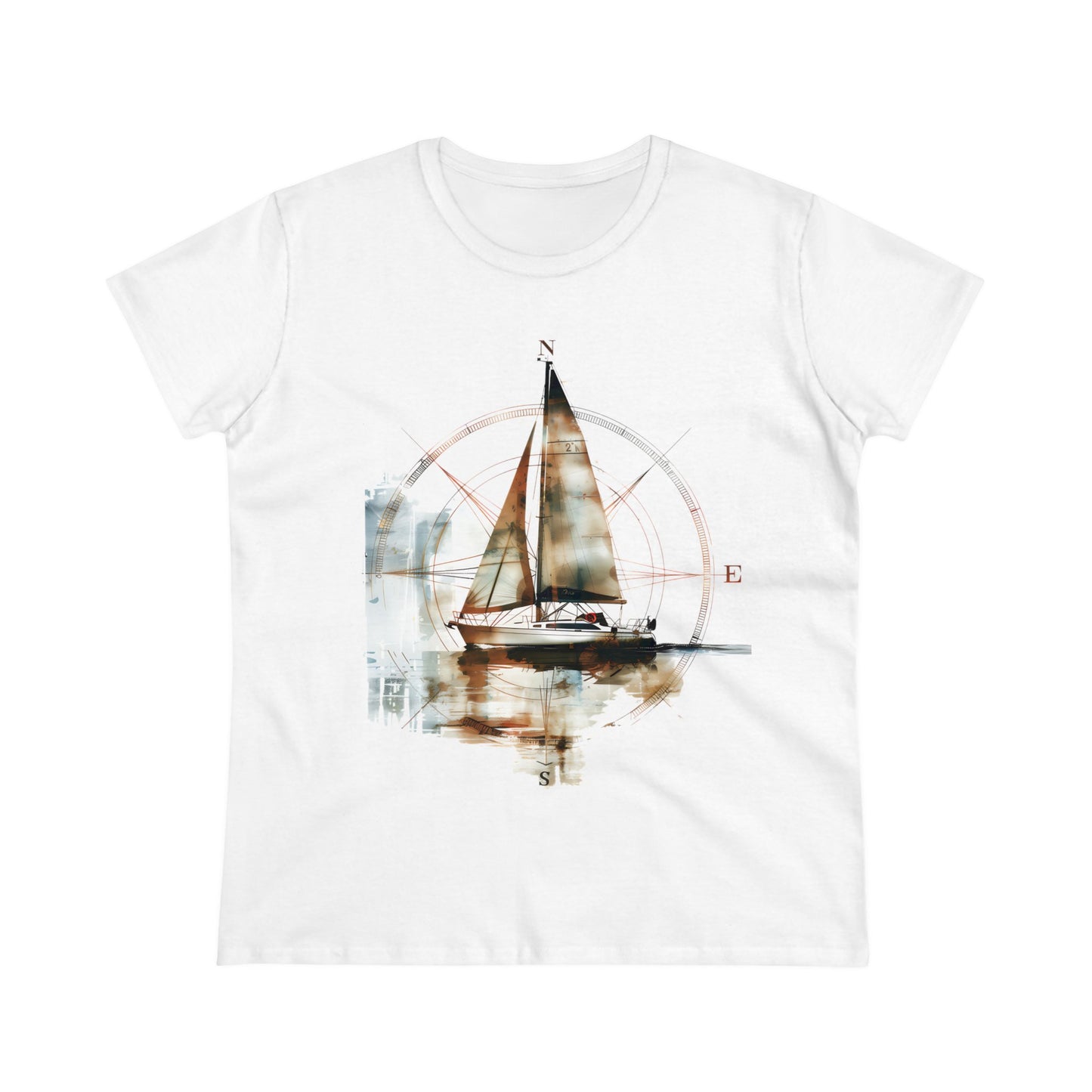 Sailing - Women's Midweight Cotton Tee