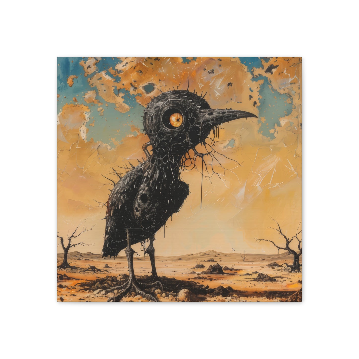 Apocalypse Bird - Canvas Stretched, 0.75"