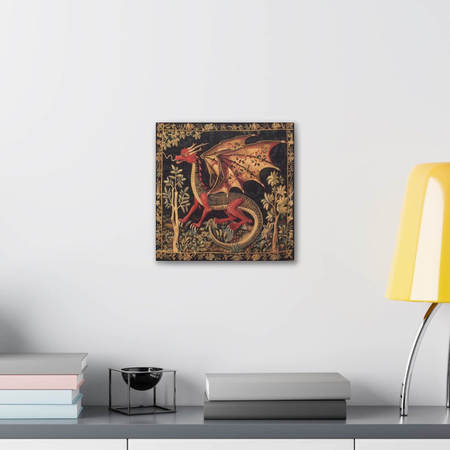 Dragon Tapestry - Canvas Stretched, 0.75"