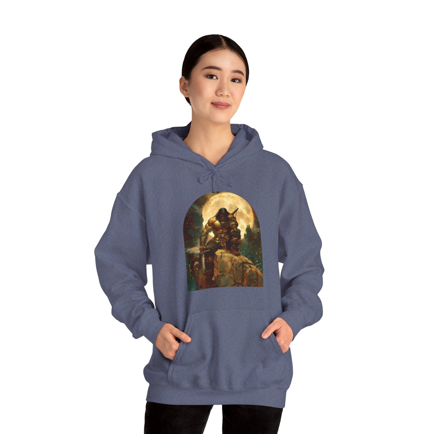 Warrior - Unisex Heavy Blend™ Hooded Sweatshirt