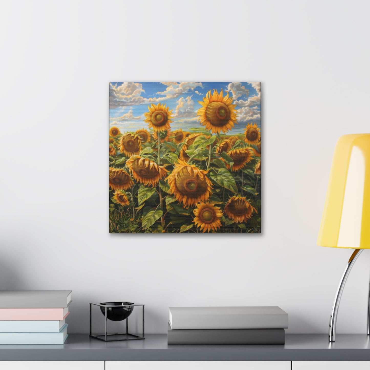 Sunflowers - Canvas Stretched, 0.75"