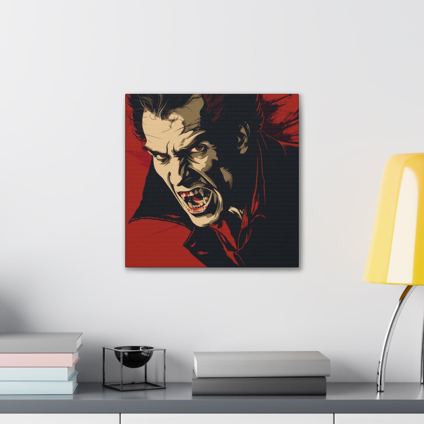 Vampire - Canvas Stretched, 0.75"