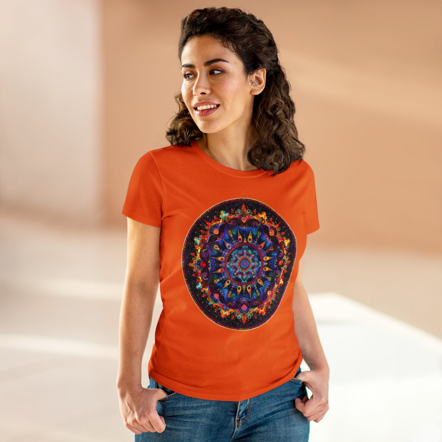 Mandala - Women's Midweight Cotton Tee