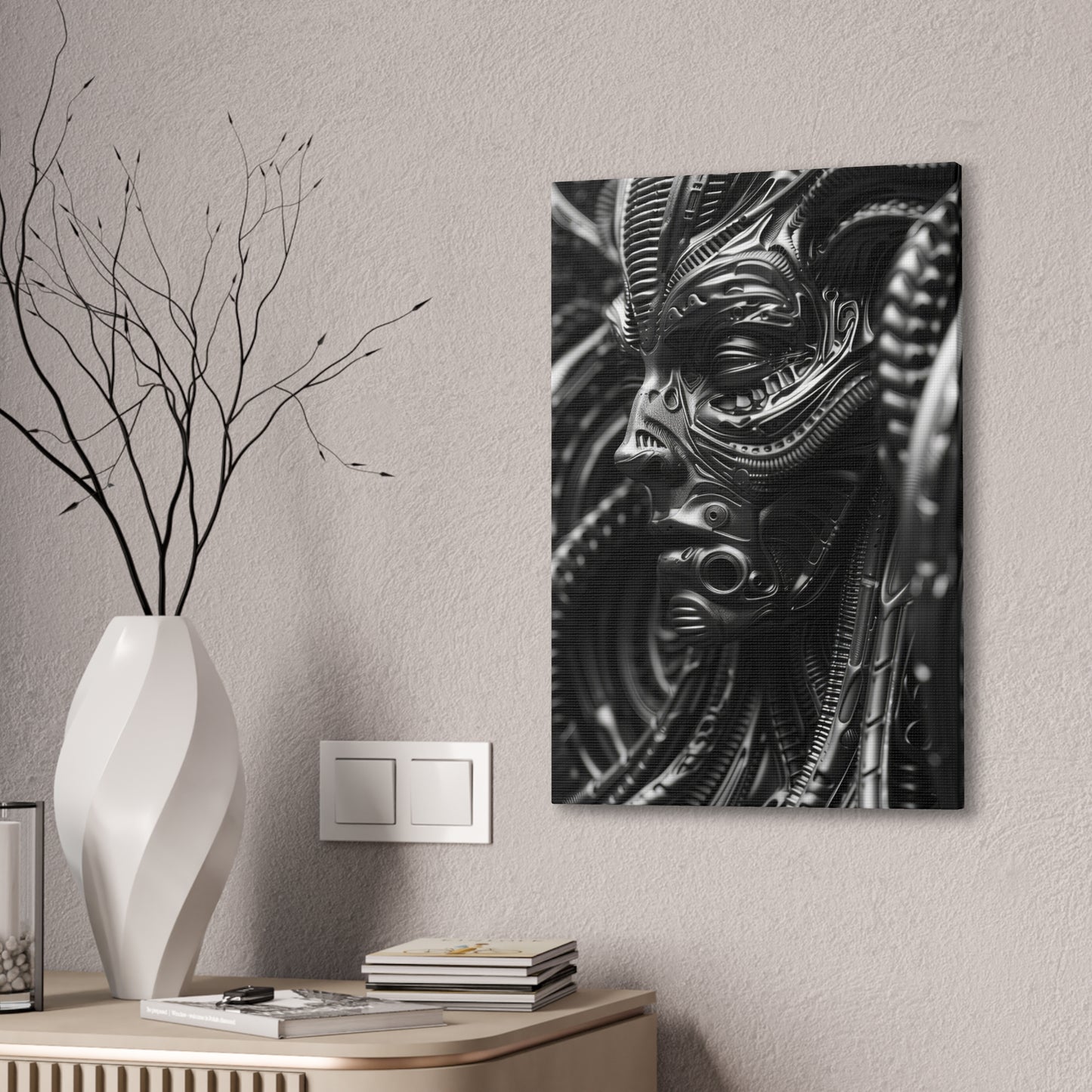 Alien to Us - Canvas Stretched, 0.75"