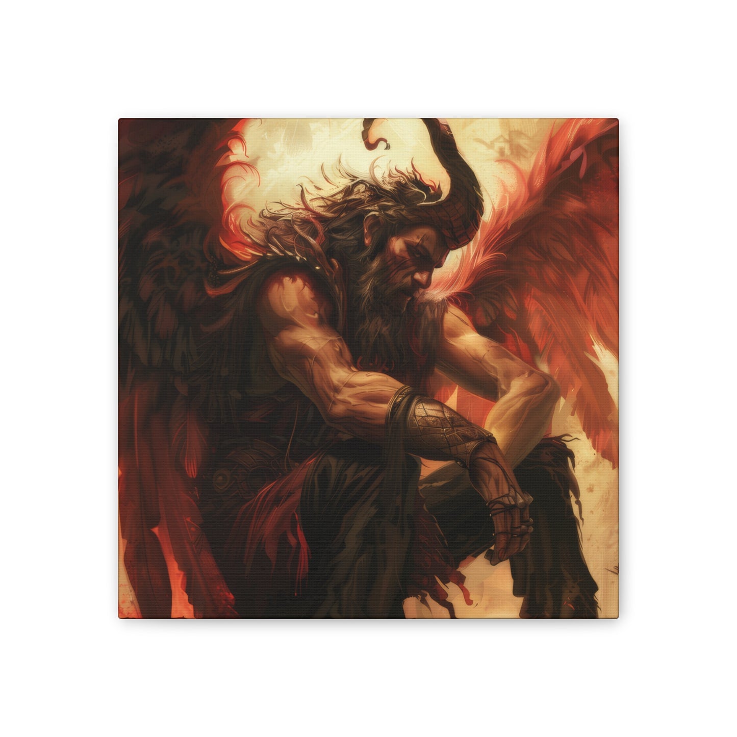 Angel or Devil - Canvas Stretched, 0.75"