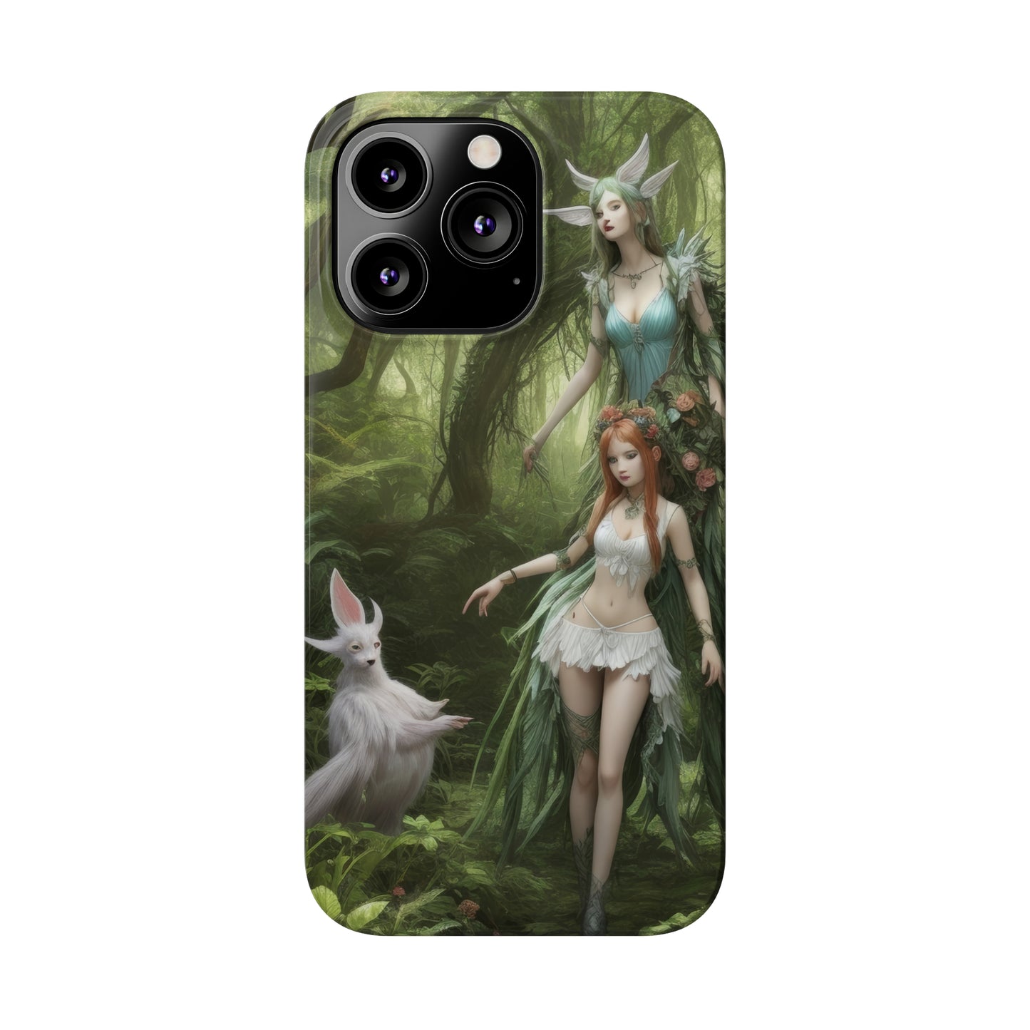 Curious Wood Nymph - Phone Case