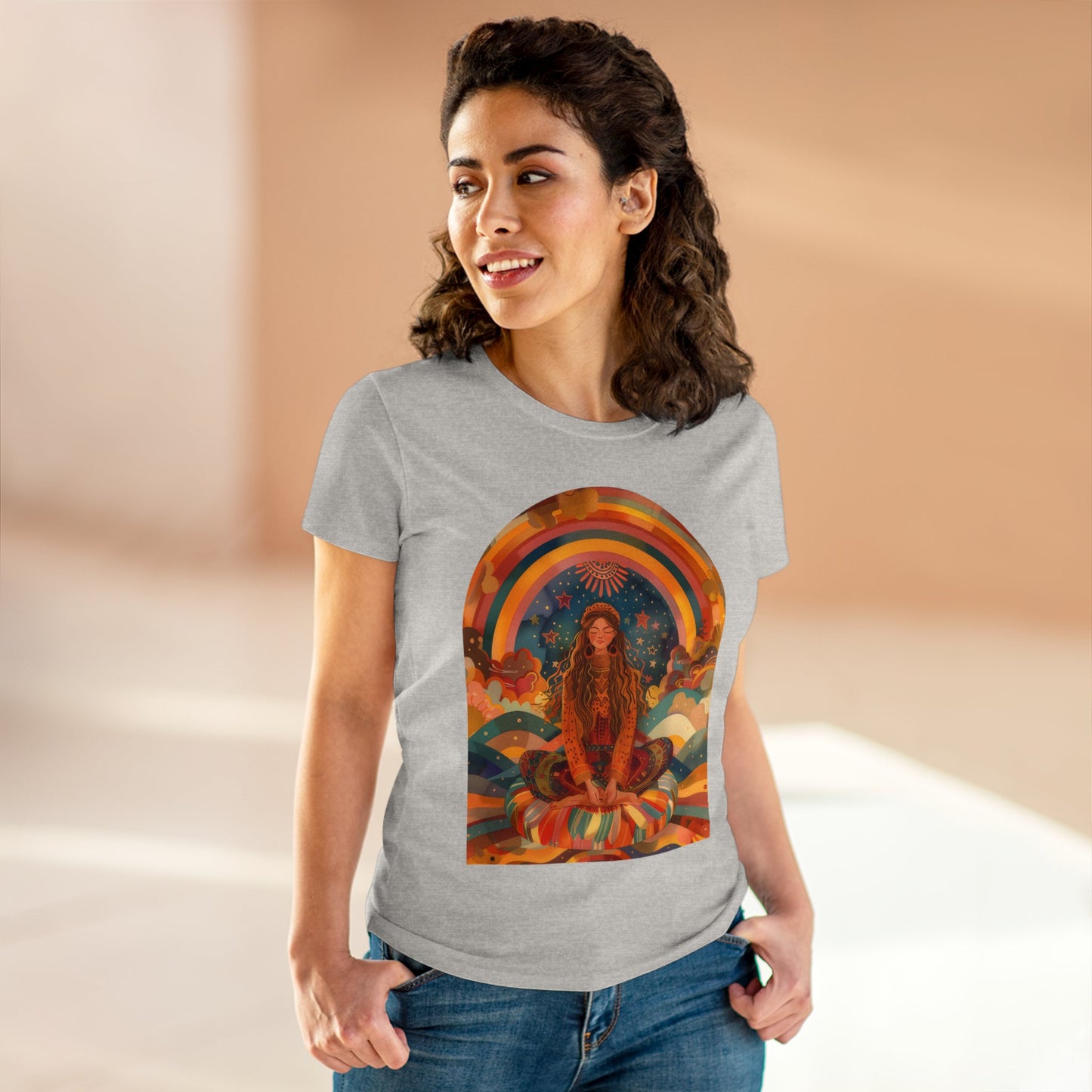 Meditation - Women's Midweight Cotton Tee