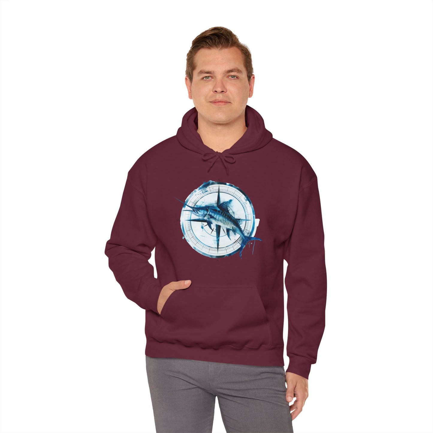 Marlin - Unisex Heavy Blend™ Hooded Sweatshirt