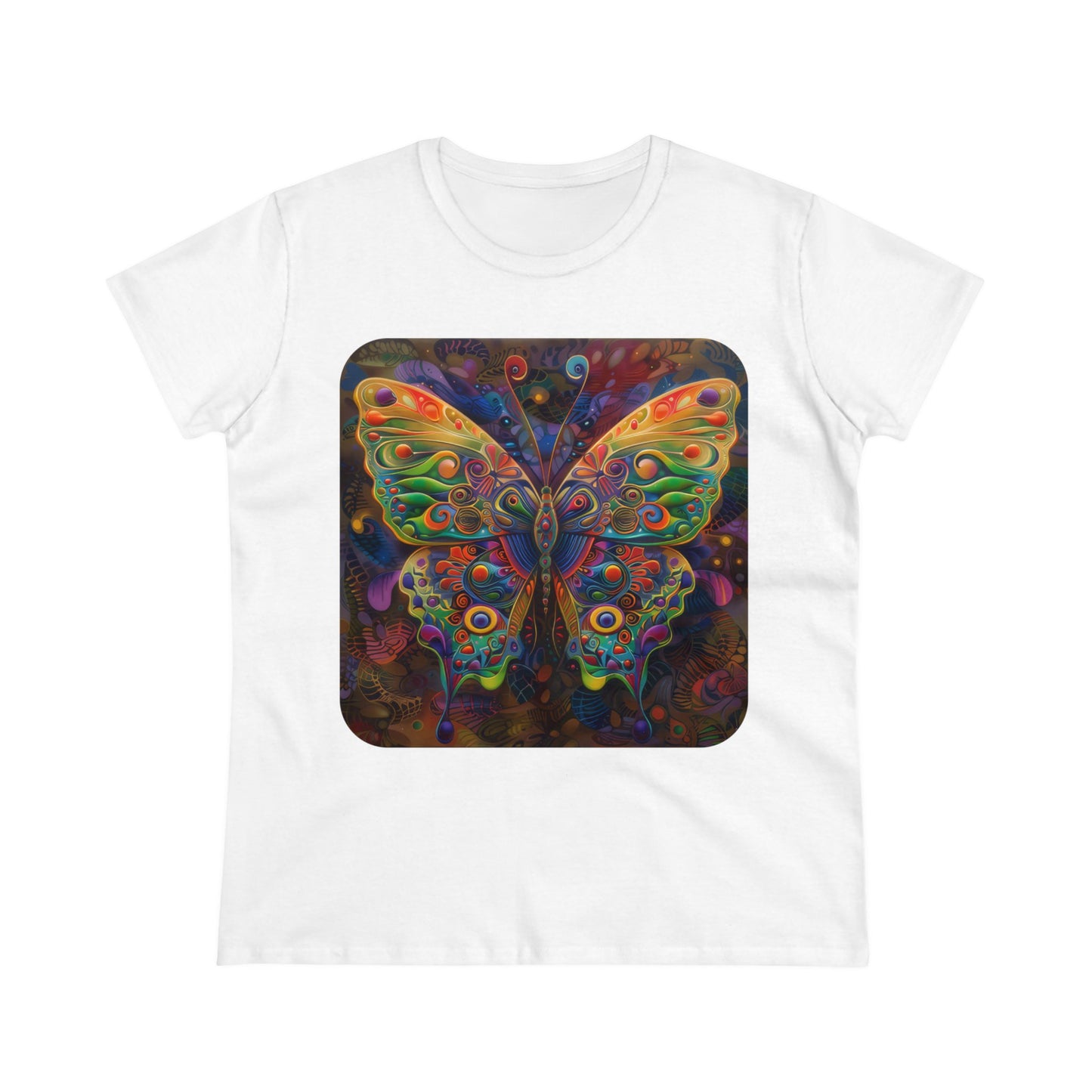 Butterfly - Women's Midweight Cotton Tee