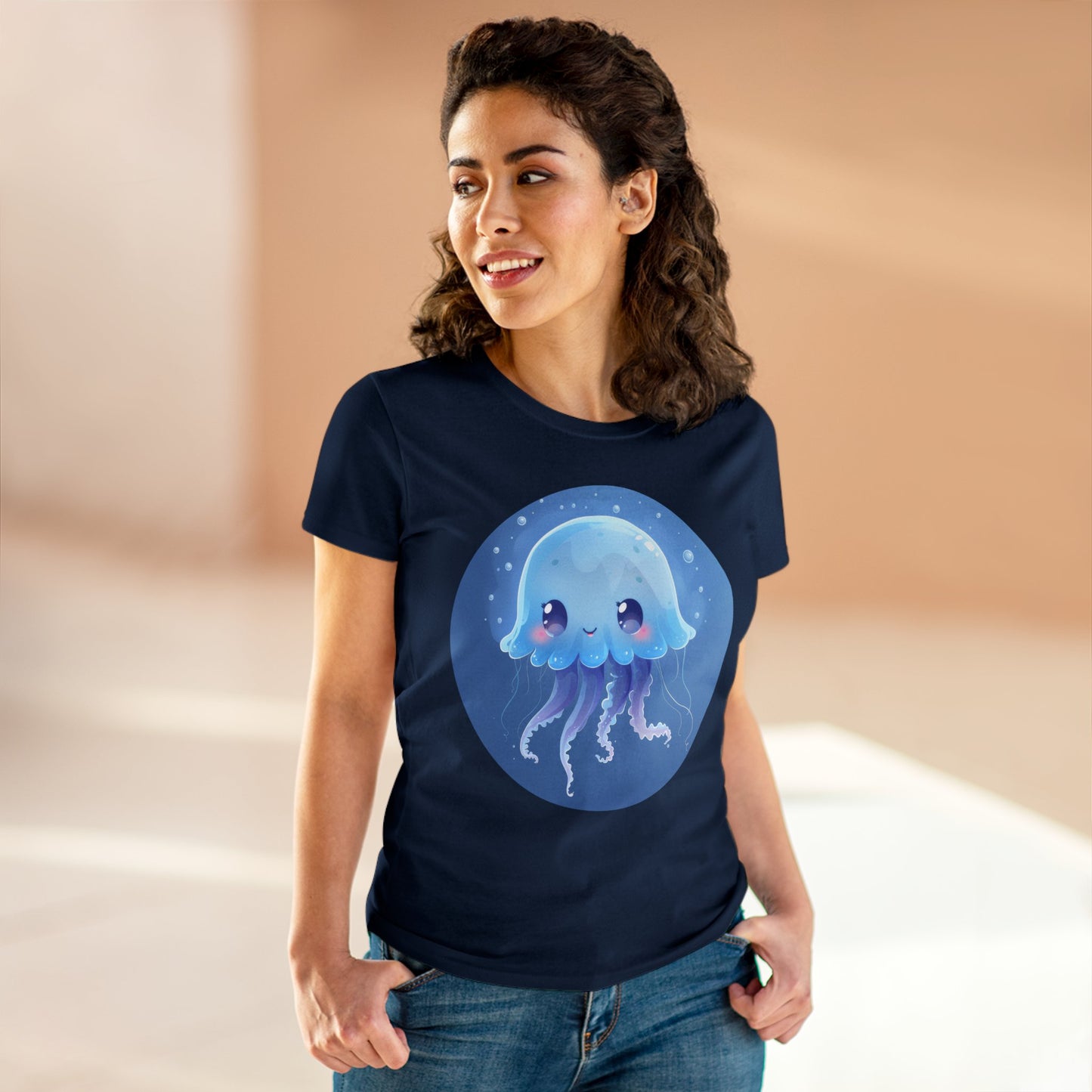 Jellyfish - Women's Midweight Cotton Tee