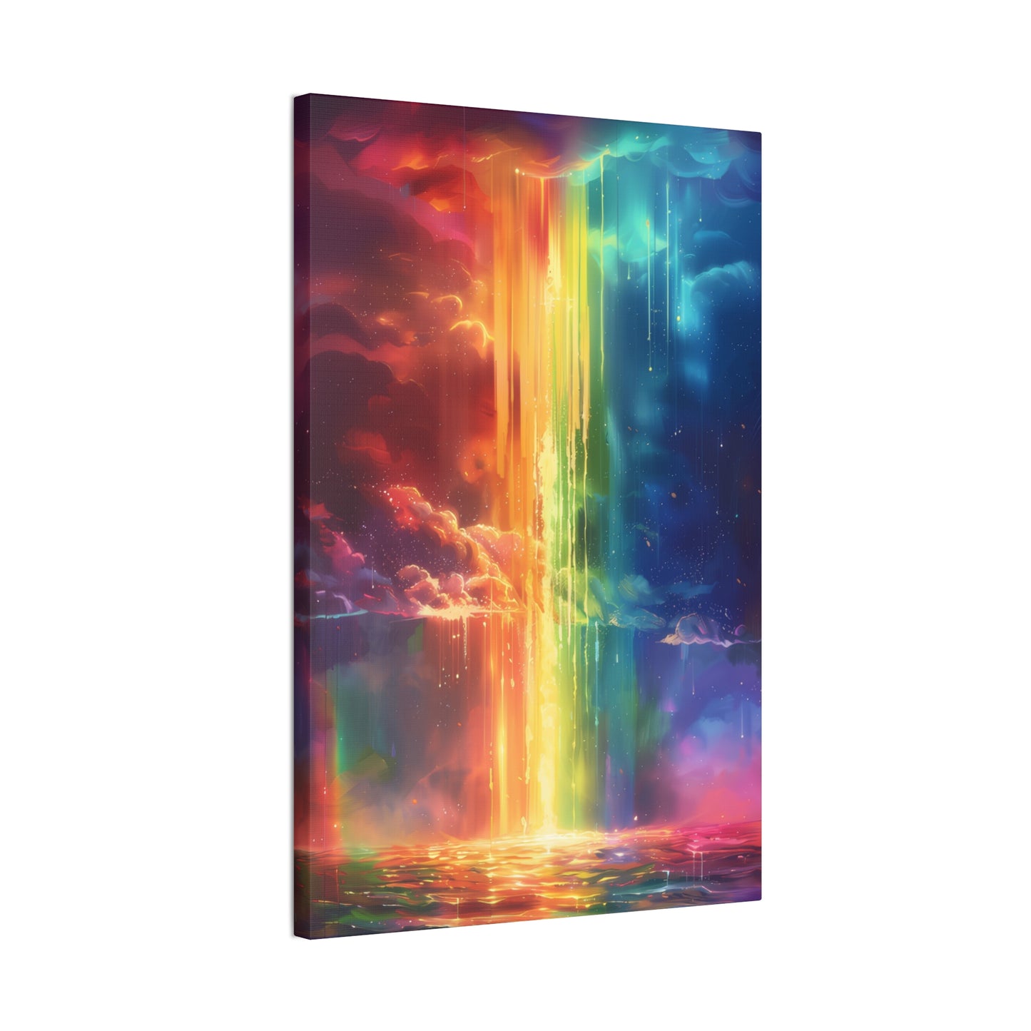 Rainbow Storm - Canvas Stretched, 0.75"