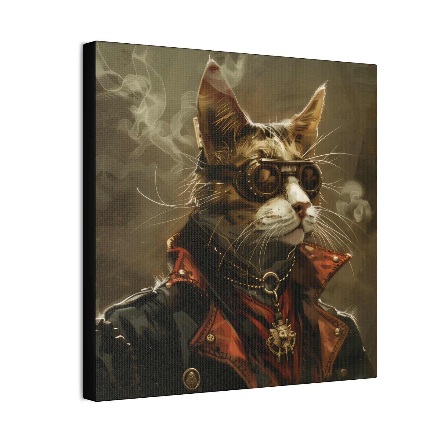 Boss Kitty - Canvas Stretched, 0.75" - Canvas Stretched, 0.75"