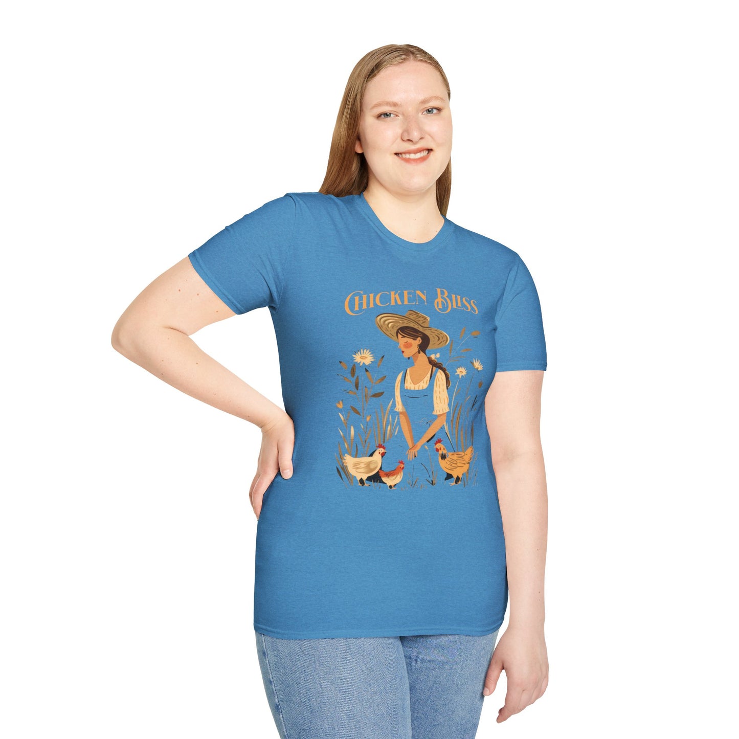 Chicken Bliss - Unisex Softstyle T-Shirt