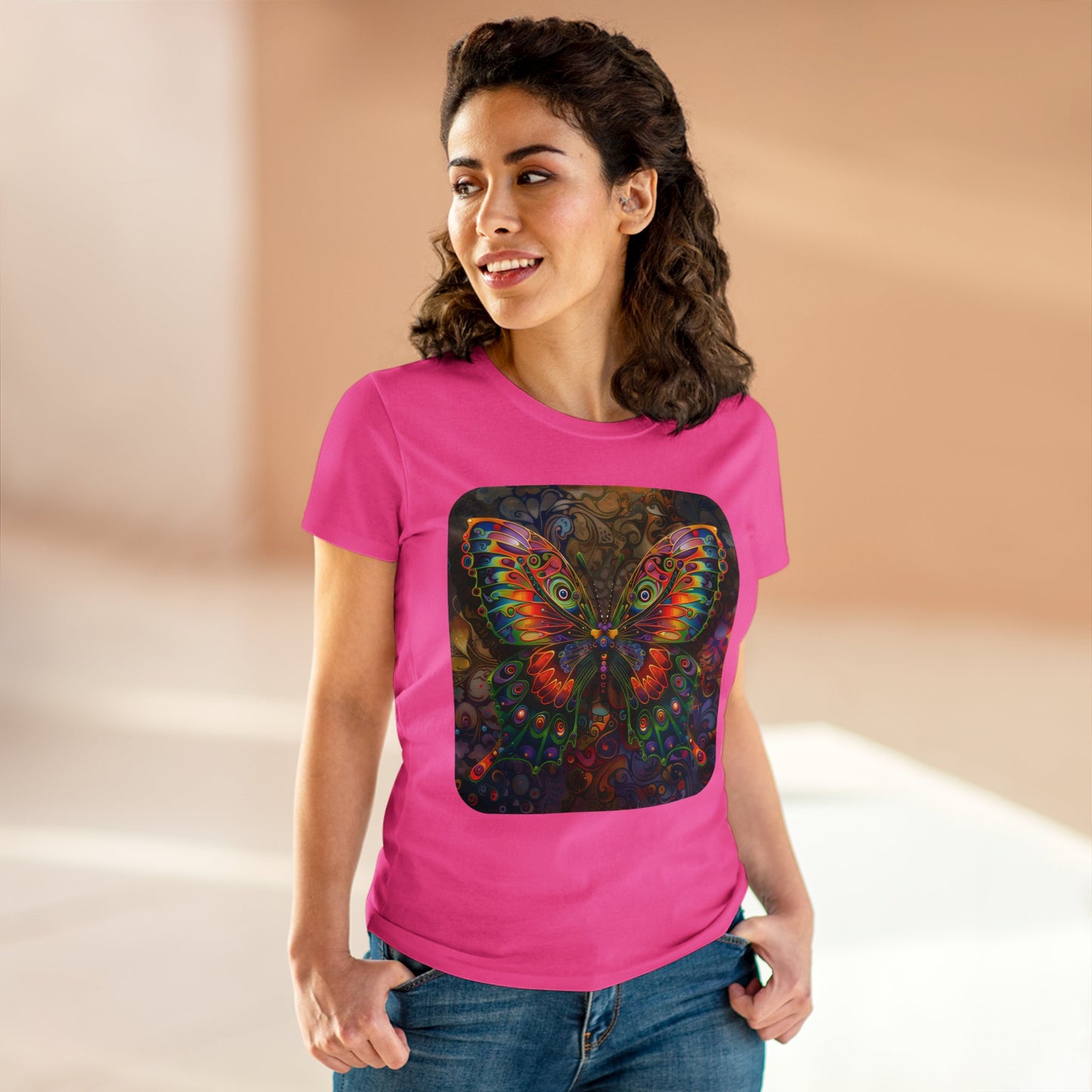 Butterfly - Women's Midweight Cotton Tee