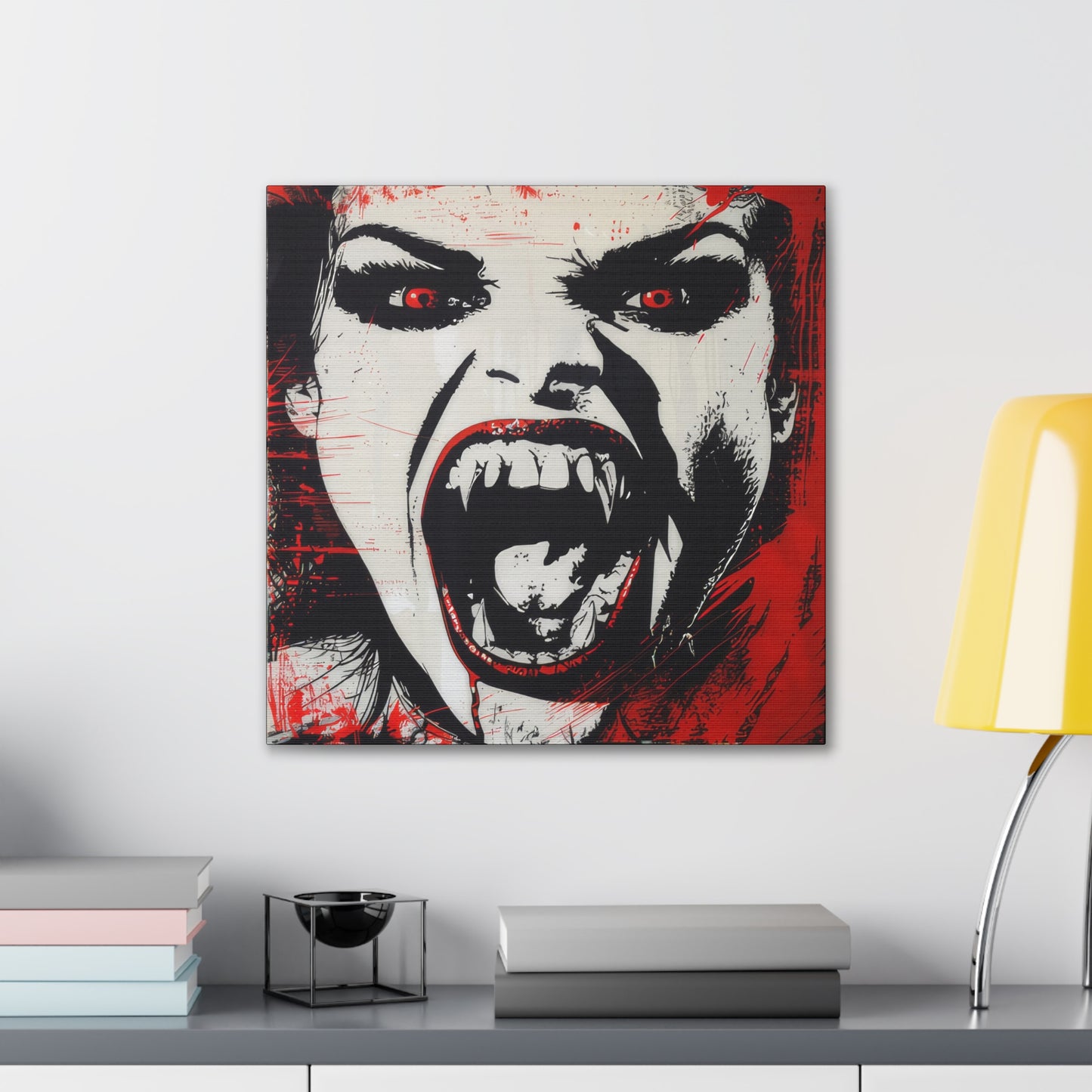 Vampire - Canvas Stretched, 0.75"