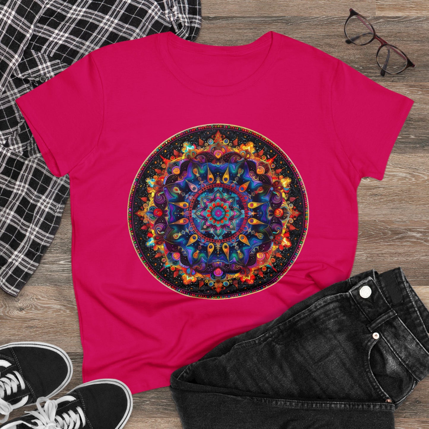 Mandala - Women's Midweight Cotton Tee